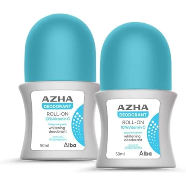 1+1 ازهي | رول اون مزيل عرق 10% فيتامين سي | 60مل