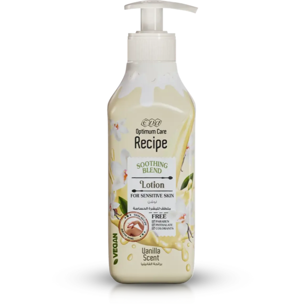ايفا | لوشن ريسيبي للبشرة العادية برائحة الفانيليا | 370مل
