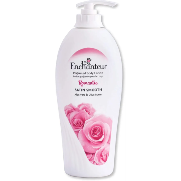 إنشانتير | مويستور سيلك رومانسي معطر للجسم | 500مل