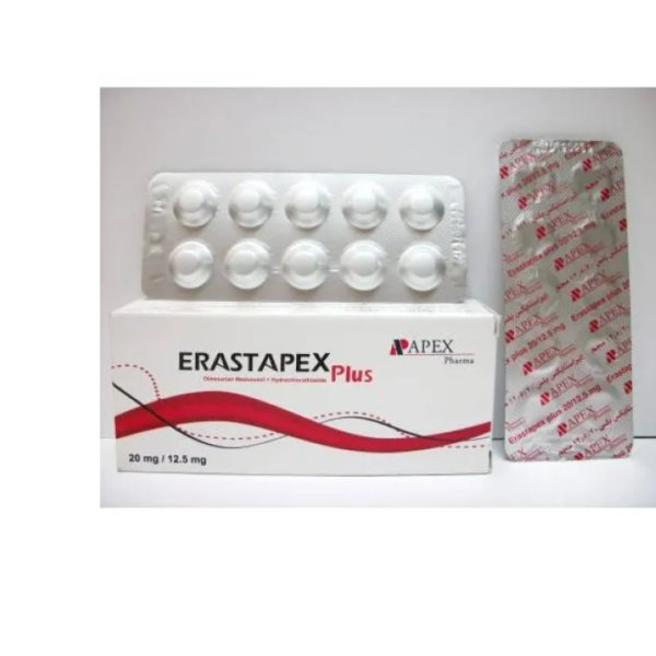 إيراستابكس بلس 20/12.5مجم | 30 قرص