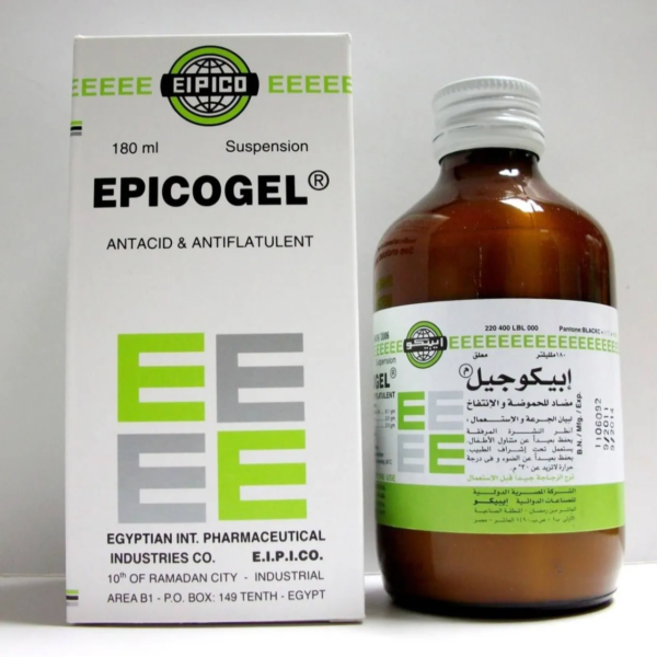 ابيكوجيل مضاد للحموضه والانتفاخ | 180مل شراب