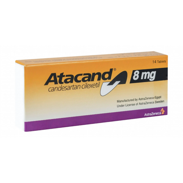 اتاكاند لعلاج ضغط الدم 8مج | 14 قرص