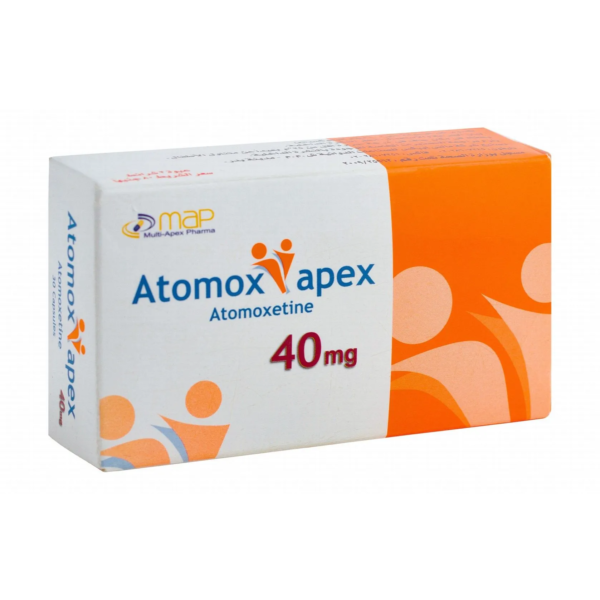 اتوموكس ايبكس | لعلاج فرط الحركة 40مج | 30 كبسولة