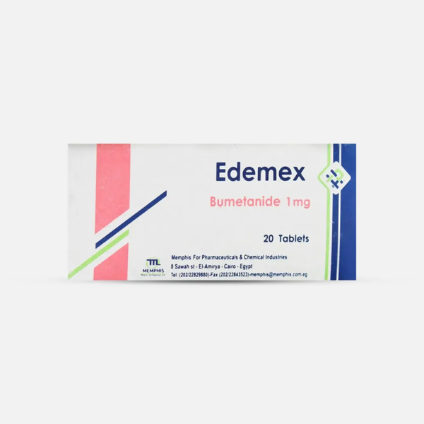 اديمكس لعلاج ارتفاع ضغط الدم 1مج | 20 قرص