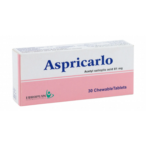 اسبريكارلو لمنع الجلطات والسكتات الدماغية | 30 قرص
