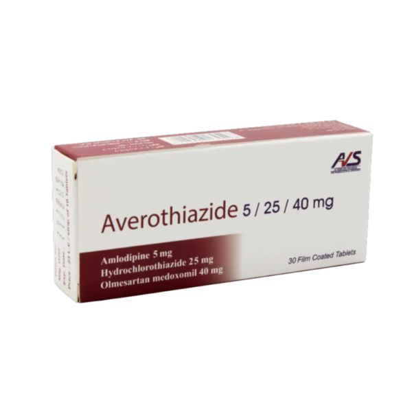 افيروثيازايد | 5/40/25مجم | 30قرص