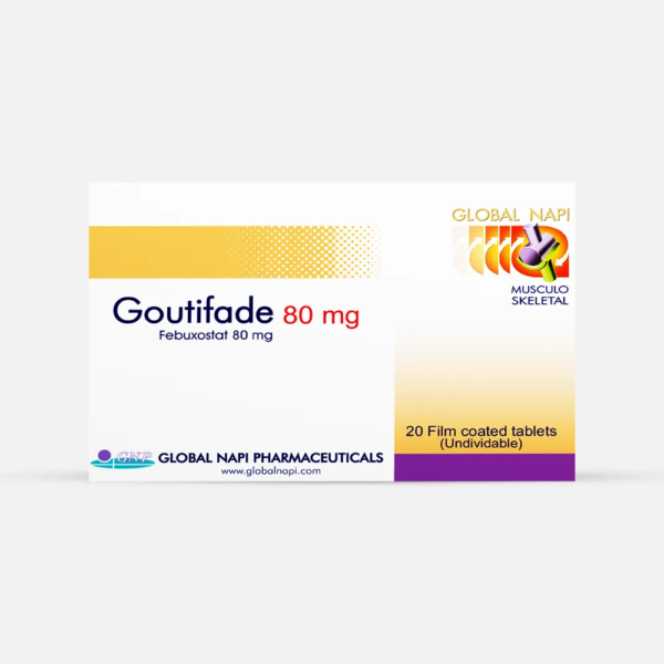 اقراص جاوتيفيد 80 goutifade tab للنقرس | 30 قرص
