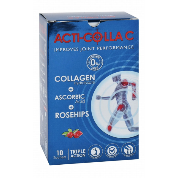 اكتى كولا سي لعلاج التهاب وخشونة المفاصل | 10 أكياس