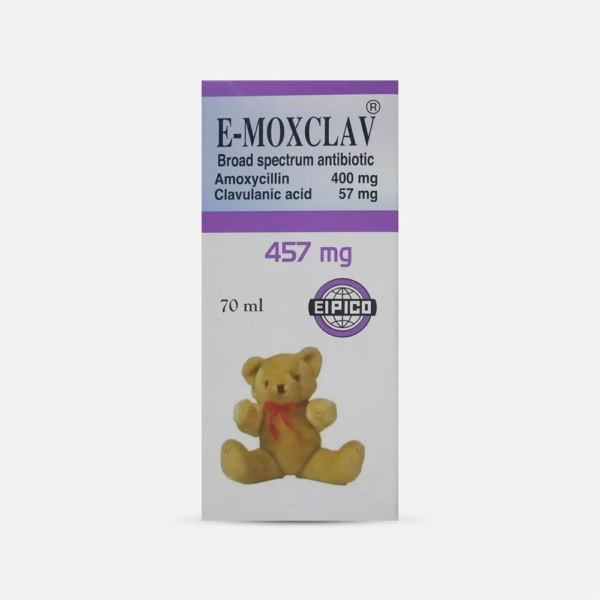 اى - موكسلاف 457مجم/5مل شرب | 70مل