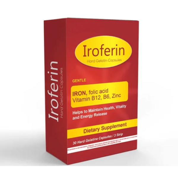 ايروفيرين Iroferin | ٣٠ كبسولة