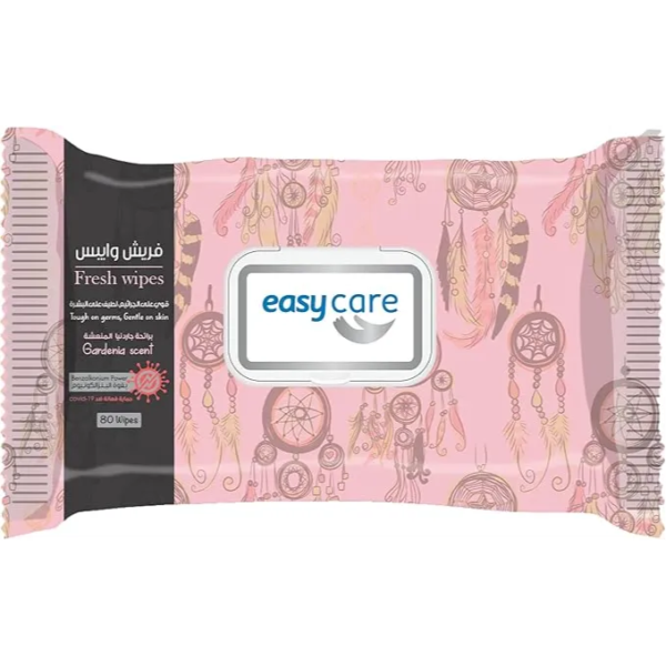 ايزى كير | مناديل مبللة برائحة الجاردينيا | 80 قطعة