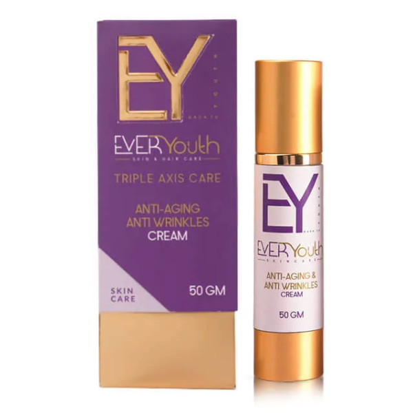 ايفر يوث | كريم لتقليل علامات الشيخوخة والتجاعيد | 50جم
