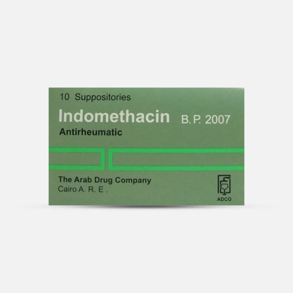 ايندوميثازين 100مجم | 10 أقماع