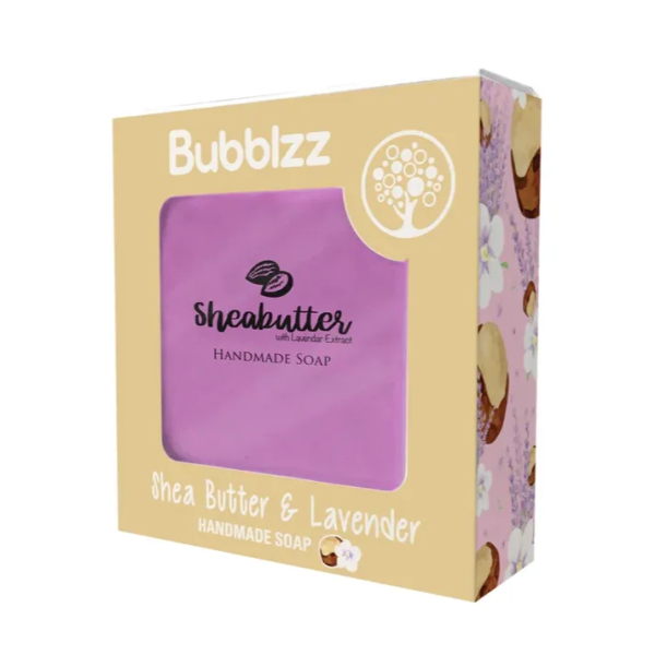 بابلز | صابونه لافندر و شيا | 160جم