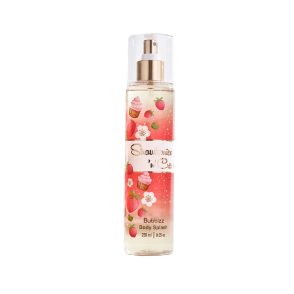 بابلز | معطر جسم بالفراولة والكريمه | 250مل