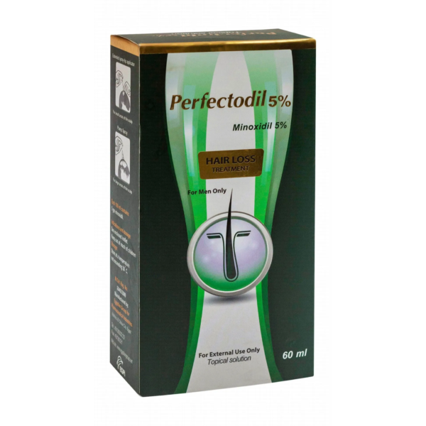 بخاخ برفكتوديل 5% للشعر المتساقط perfectodil | ٦٠ مل