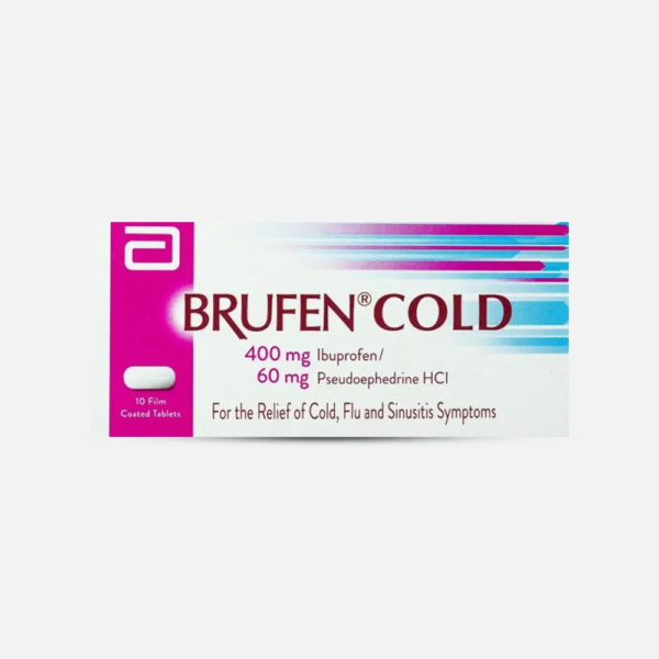 بروفين كولد دواء للزكام والرشح والاحتقان 400/60مج | 10 اقراص