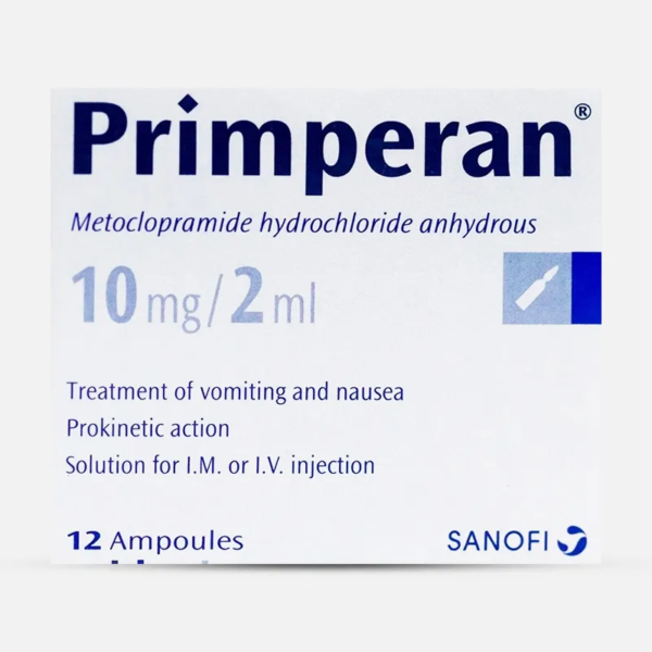 بريمبران مضاد للقىء والغثيان 10مج/2مل | 12 حقنة