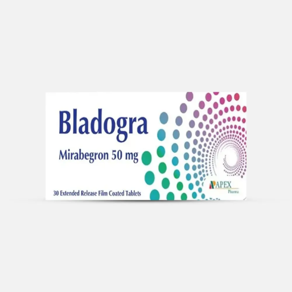 بلادوجرا لعلاج التبول اللاإرادى 50مجم ممتد المفعول | 30 قرص