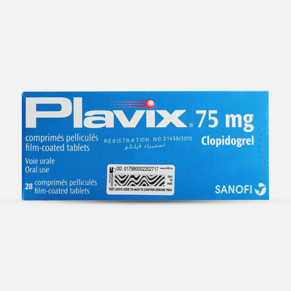 بلافيكس علاج الجلطات 75مج | 28 قرص