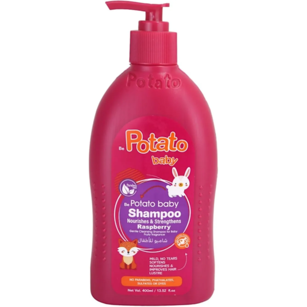 بوتاتو | شامبو اطفال يغذي ويقوي خالي من البارابين راسبيرى | 400مل