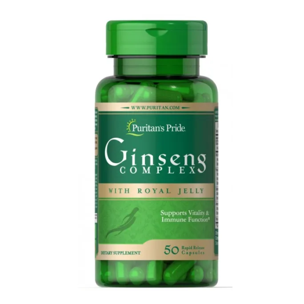 بوريتانز برايد | مكمل الجنسنغ مع غذاء ملكات النحل | 50كبسولة