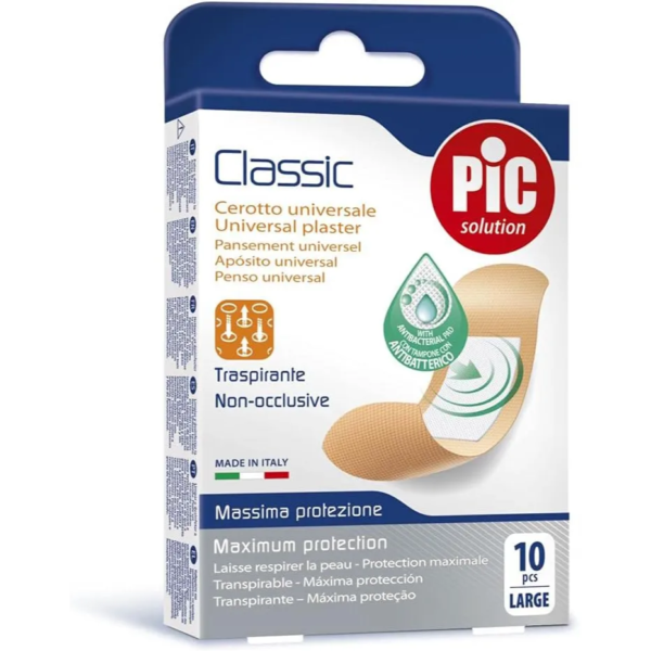 بيك كلاسيك لارج بلاستر مضاد للبكتريا | 10قطع