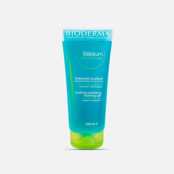 بيوديرما | سيبيوم جل الرغوي لتنقية البشرة | 200مل