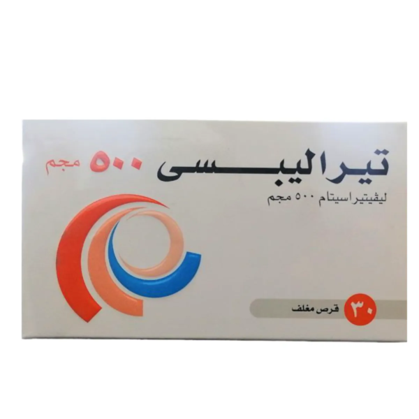تيراليبسي لعلاج نوبات الصرع 500مجم | 30 قرص