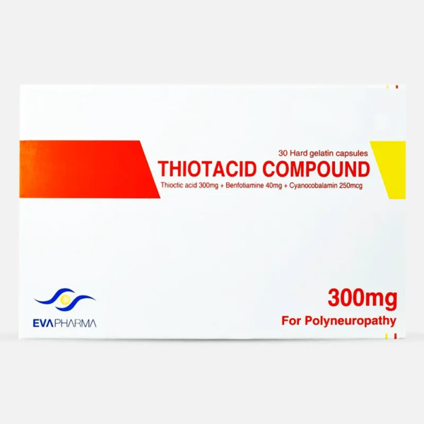 ثيوتاسيد المركب 300مج | 30 كبسولة