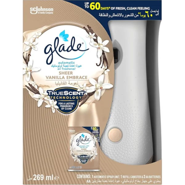 جليد شير | معطر جو بخاخ اوتوماتيك برائحة الفانيليا | 269 مل