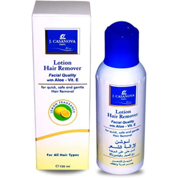 جي .كازانوفا | لوشن مزيل للشعر بعطر الليمون | 150مل