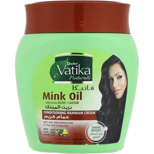 حمام كريم فاتيكا بزيت المنك والزيتون والخروع | 500جم