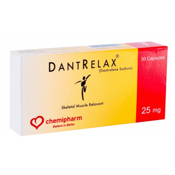 دانتريلاكس 25مج | 30 كبسولة