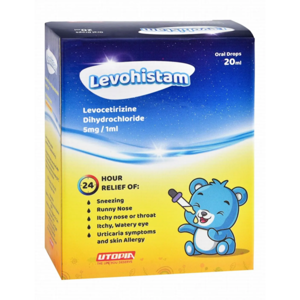 دواء ليفوهستام نقط للاطفال الرضع للبرد والحساسية | 20 مل