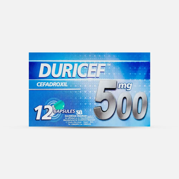 ديوريسف | مضاد حيوي 500مج | 12 كبسولة