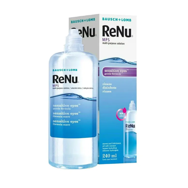 رينو | محلول عدسات لاصقة للعيون الحساسة | 240مل