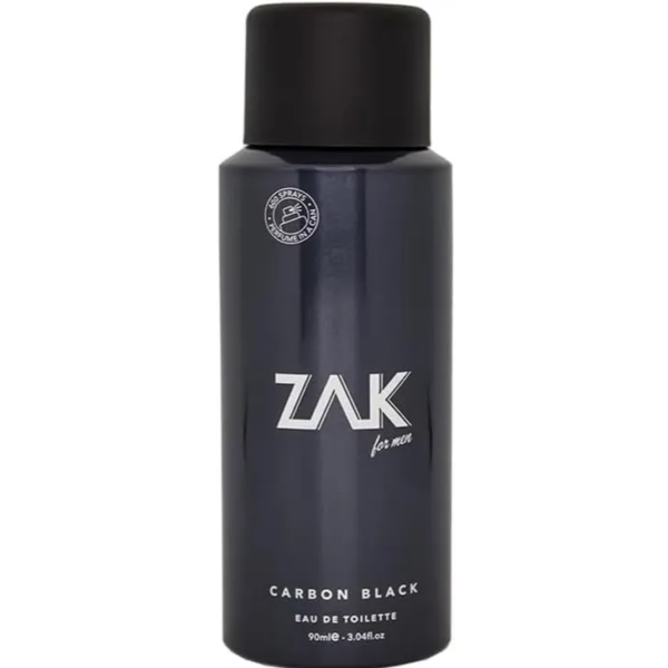زاك | عطر كاربون بلاك او دو تواليت للرجال | 90مل