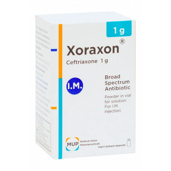 زوراكسون مضاد حيوى 1جم | 1 حقنة