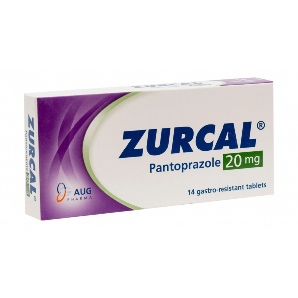 زوركال | لعلاج ارتجاع المرئ | 20مجم | 14 قرص