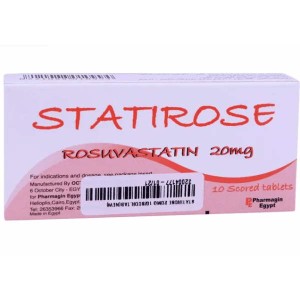 ستاتيروز | 20مجم | 10اقراص