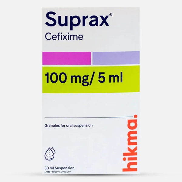 سوبراكس شراب مضاد حيوى 100مج/5مل | 30مل