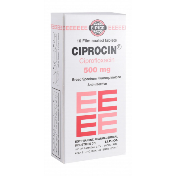 سيبروسين | مضاد حيوي 500مج | 10 اقراص