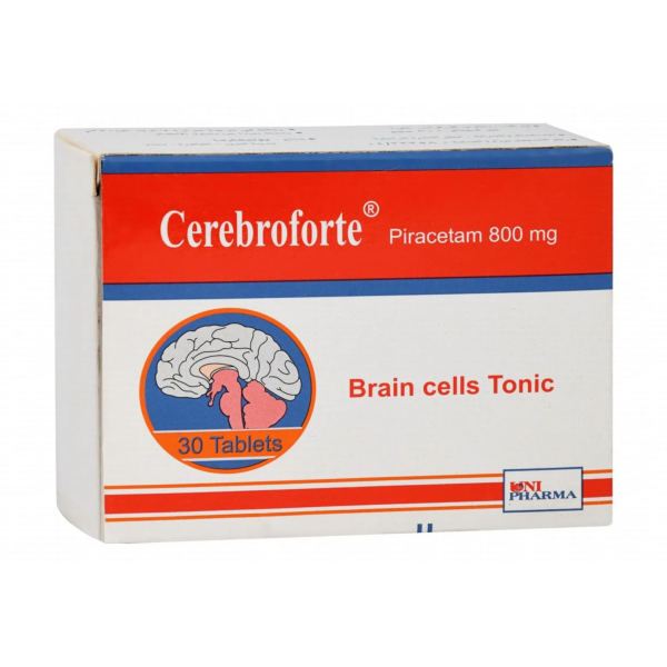 سيربروفورت 800 منشط لخلايا المخ cerebroforte tab | ٣٠ قرص