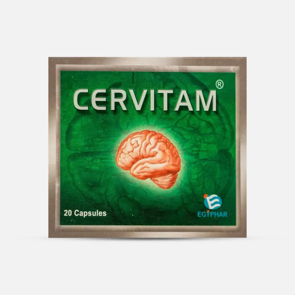 سيرفيتام لتحسين أعراض الدوخة | 20 كبسولة