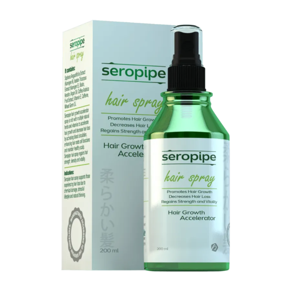 سيروبايب سبراي لنمو الشعر seropipe hair spray | ٢٠٠ مل