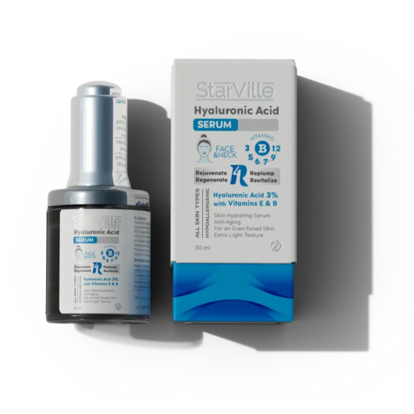 سيروم ستارفيل هيالورونيك اسيد مرطب وموحد للون البشرة| 30 مل