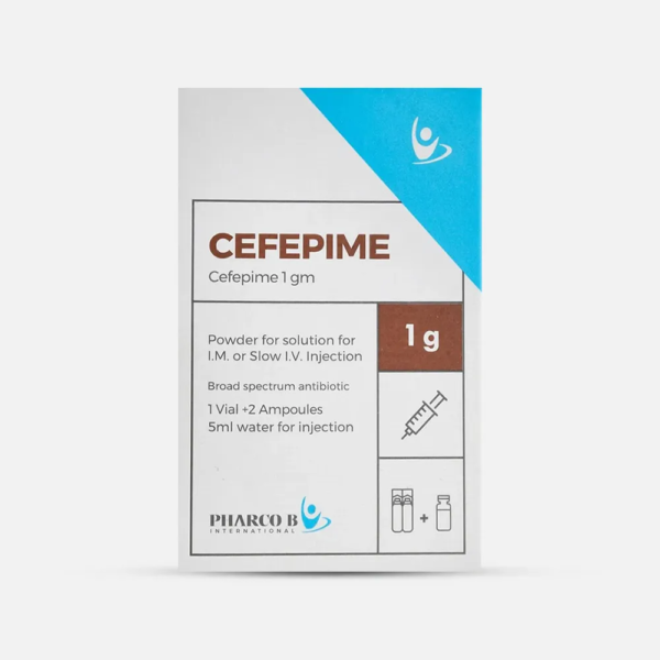 سيفيبيم مضاد حيوى 1جم | 1 حقنة