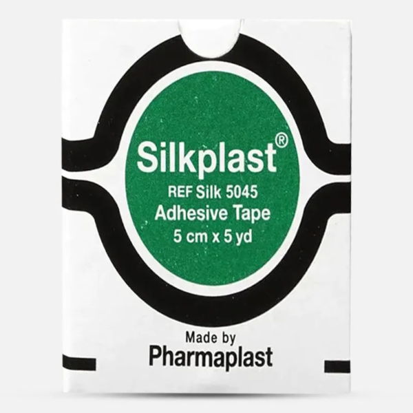 سيلك بلاست | شريط حرير طبي لاصق | 5سم * 5سم