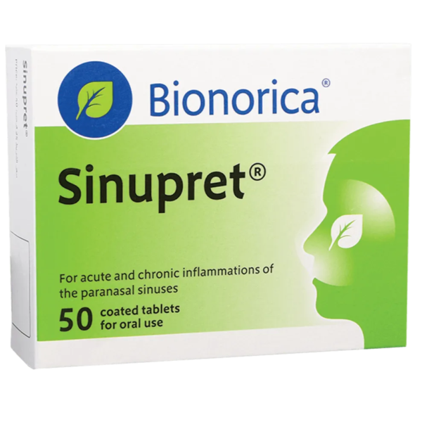 سينوبريت تخفيف التهاب الجيوب الأنفية | 50 قرص